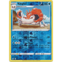 Kingler - 044/202 - Sword And Shield Base Set - Reverse Holo