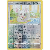 Minccino - 145/202 - Sword And Shield Base Set - Reverse Holo