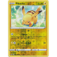 Pikachu - 065/202 - Sword And Shield Base Set - Reverse Holo