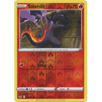 Salandit - 027/202 - Sword And Shield Base Set - Reverse Holo