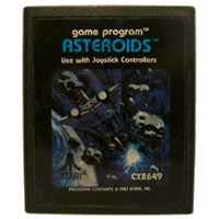 Asteroids for Atari