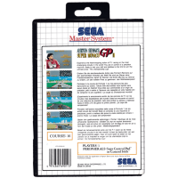 Ayrton Senna's Super Monaco GP II for Sega Master System