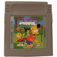 Bart Simpsons: Escape From Camp Deadly for Nintendo Gameboy