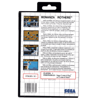 Bonanza Bros for Sega Master System