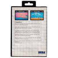 Choplifter* for Sega Master System