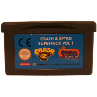 Crash And Spyro Superpack Vol 1 for Nintendo Gameboy Advance
