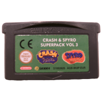 Crash And Spyro Superpack Vol 3 for Nintendo Gameboy Advance