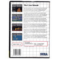 The Cyber Shinobi for Sega Master System
