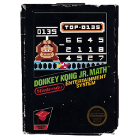 Donkey Kong Jr Math* for Nintendo NES