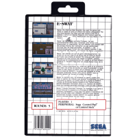 E-Swat for Sega Master System