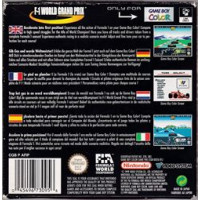 F-1 World Grand Prix for Nintendo Gameboy Color