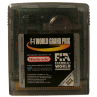 F-1 World Grand Prix for Nintendo Gameboy Color