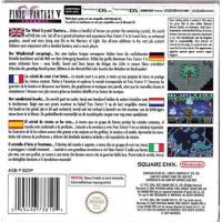 Final Fantasy V for Nintendo Gameboy Advance