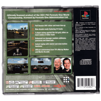 Formula One 2001 for Playstation 1
