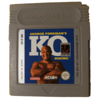 George Foreman's KO Boxing for Nintendo Gameboy