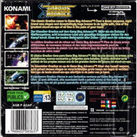 Gradius for Nintendo Gameboy Advance