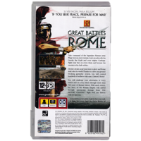 Great Battles of Rome for Playstation Portable