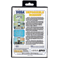 Impossible Mission* for Sega Master System