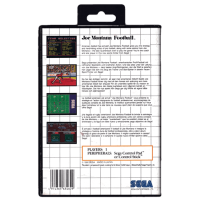Joe Montana Football for Sega Master System