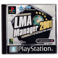 LMA Manager 2001 for Playstation 1