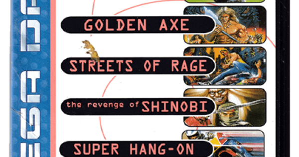 Megagames 6 - Compilation Streets Of Rage - Sega Megadrive - Bon État