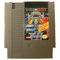 Pin Bot for Nintendo NES NTSC