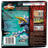 Power Rangers: Dino Thunder for Nintendo Gameboy Advance