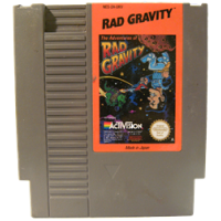The Adventures of Rad Gravity for Nintendo NES A