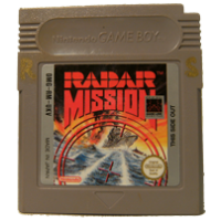 Radar Mission for Nintendo Gameboy