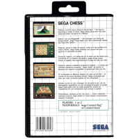 Sega Chess for Sega Master System