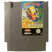 The Simpsons: Bart Vs The World for Nintendo NES A