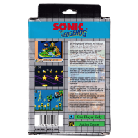 Sonic The Hedgehog for Sega Game Gear