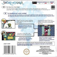 Sword of Mana for Nintendo Gameboy Advance