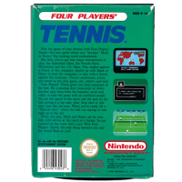 Tennis* for Nintendo NES A