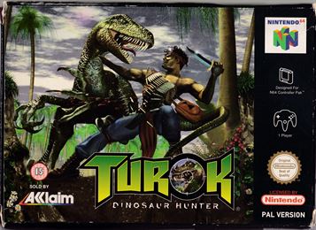 Turok N64 T Rex Turok: Dinosaur Hunter For Nintendo 64