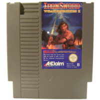 Wizards & Warriors II: IronSword for Nintendo NES B