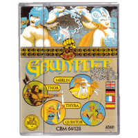 Xevious + Gauntlet for Commodore